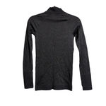 Lululemon Black Floral Embossed Quarter Zip Pullover Top Size 4 Athleisure Layer Photo 5