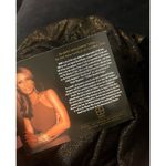 Iman Black Gold Metallic Glitter Asymmetric Hem Sparkle Top Size Small NWT Photo 8