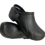 Anywear Women's Size 6‎ Black Nurse Clogs Shoes Slip On Non Slip Photo 0