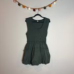 Daily Practice Anthropologie Mini Bubble Dress Deep Teal Green Size L Photo 1