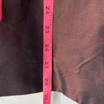 Alfani Vintage  Silk Jacket Blazer Suit Brown Metallic Photo 5