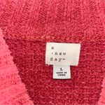 A New Day Dusty Rose Waffle Knit Sweater Size Large Photo 5