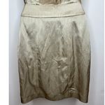 Cynthia Steffe  satin ruffle v neck utility belted mini shirt dress size 8 Photo 9