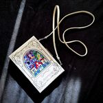 Disney Princess Books OG Heart Logo Loungefly Crossbody Book Purse Photo 0