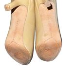 Vince Camuto Nude Peep Toe Pump Patent Women’s Size 8.5B 3.5” Heel Photo 6