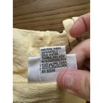 Wild Palms Hooded Sweatshirt Top‎ Size Large Long Sleeve Cotton Beach Vacation Yellow Photo 8