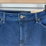 NYDJ 5 Pocket Denim Skirt In Cooper Dark Blue Stretch NWT Size 12 Photo 1