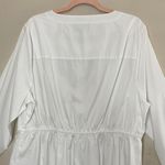 Lane Bryant ❄️3/$20 1/2-Button-Front Tie-Waist Tunic Dress Shirt, Size 18 Photo 8