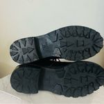 Schutz  Patent Leather Hiking Boots Booties,‎ Red Laces/Black, Size 6.5, NWOT Photo 9