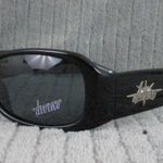 New Divine Eyewear Honey Black/Polarized Smoke Women's Sunglasses NWT Black Photo 1