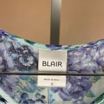 Blair  Size Small Floral Cottagecore Pleat Ruffle Multi Print Summer Dress Modest Photo 5
