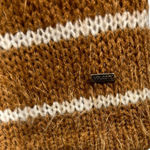 Volcom  the Breeze Sweater Mohair Striped Open Front Cardigan‎ Size XS/S Beachy Photo 5