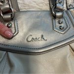 Coach Ashley Ivory Leather Shoulder Bag Convertible Satchel Handbag Carryall Photo 14