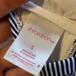 Xhilaration Blue and White Striped Bikini Top - Small Photo 2