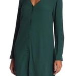 Madewell  Long Sleeve Novel Dress Spruce Size L Photo 0