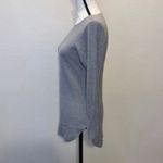 Joan Vass Vass cashmere blend tight knit sweater Grey Photo 3