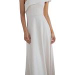 Hayley Paige Occasions W914 One-Shoulder Bridesmaid Dress Size 22 Cashmere NWT Photo 3