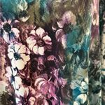 Avenue Multicolor Abstract Dress Purple Size undefined Photo 4