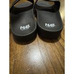 P448  Super Water Resistant Slide Sandal Women's Size 38 US‎ 7.5 Black Italy Photo 2