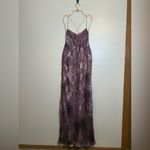 Laundry by Shelli Segal  Vintage Silk  Maxi Slip Dress with Beaded Straps Photo 5