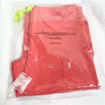 FIGS Yola Hot Coral Skinny Scrub Pants Limited Edition Color Photo 3
