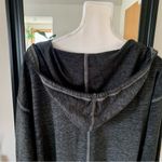 Charcoal Gray Loose Fitting Hoodie Size L Photo 2