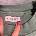 ANINE BING  green Crewneck sweatshirt Photo 2