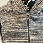 Juicy Couture Velour Track Jacket Zip up Hoodie Stripes Soft Comfy Sport Velvet Photo 2