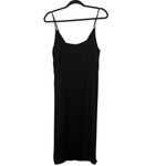 Proenza Schouler WHITE LABEL Black V-Neck Midi Slip Dress Tank LBD Classic Med M Photo 8