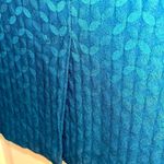 Margaret M Teal Pull On Pencil Skirt Photo 2