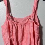 Athleta Women Voyager Tank Linen Tank Top Orange size Small. Photo 6