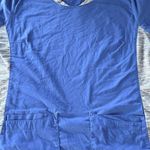 Scrub Top Buttersoft Blue L Size L Photo 0