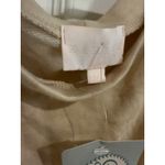 KARLIE Tie Dye High‎ Low Open Back Pullover Top Comfy Casual Medium Tan Photo 1