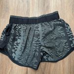 Nike  Air Women's Running Shorts Gray Athletic Lettering L Large Photo 2