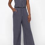 Kaileigh  Adalia Knit Navy Jumpsuit Stitch Fix size Small NEW Photo 0