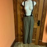 Vtg 80s smarty pants NY plaid suspender pants Size undefined Photo 11