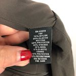 Rickie Freeman Teri Jon Sheath Dress Faux Leather Brown Size 4 Photo 12