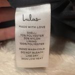 Lulus NWT Evenings With You Dark Teal Floral Burnout Velvet Asymmetrical Dress M Photo 10