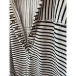 Anthropologie  Pilcro Oversized Striped Splice Henley Top Neutral Size Small Photo 9