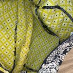 Vera Bradley Black/Yellow Duffel Bag Photo 8
