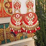 Free People One of a kind handmade Indian “Jhumka” Earrings Photo 2