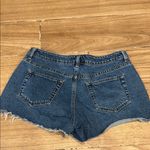 Gianni Bini  Blue Jean Shorts Distressed Cut-Off Style Photo 3