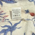 Tuckernuck Cream Heirloom Floral Short Sleeve Rowen Blouse Size L Photo 13