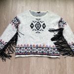 Elan  Sweater‎ With Fringe Photo 10
