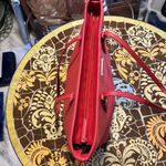Nine West RED LEATHER TOTE Photo 2