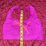 Puma  Seamless Active Stretch Purple Bra Size Small Low Support Photo 2