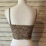 Brandy Melville  Leopard Print Cropped Bralette Photo 4