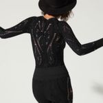 Avocado ๐๐ Serenity Shred Long Sleeve Top + Leggings Set Black Medium M NWT Photo 4