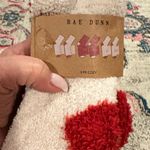 Rae Dunn  3 Pair Cozy Festive Red Cream White Thick Socks Photo 7
