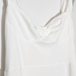Lulus White Tie-Strap Wedding Dress with Train NWT Size Small Photo 5